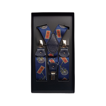 Çapa Desenli Pantolon Askısı