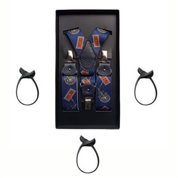 Çapa Desenli Pantolon Askısı