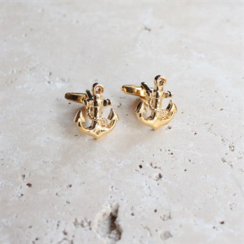 Çapa Figürlü Kol Düğmesi 