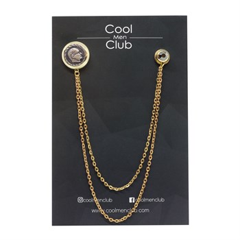 Atatürk Figürlü Ceket Yaka İğnesi