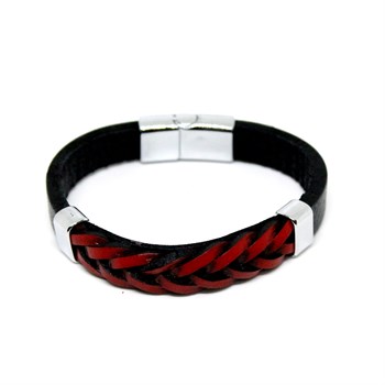 Çelik Deri Bileklik