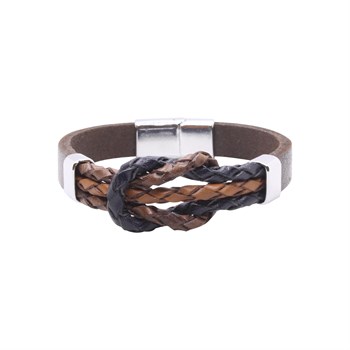 Çelik Deri Bileklik