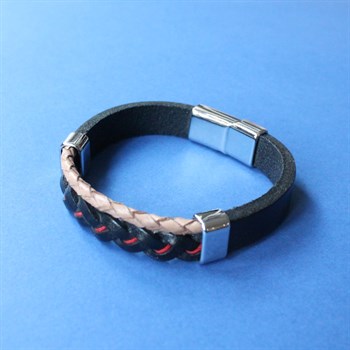 Çelik Deri Bileklik
