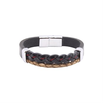 Çelik Deri Bileklik