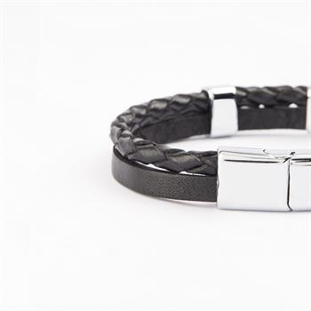 Çelik Deri Bileklik