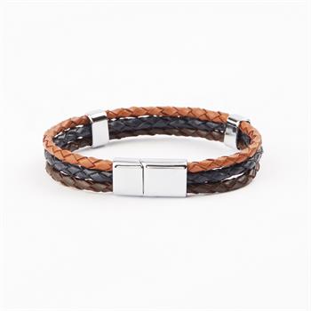 Çelik Deri Bileklik