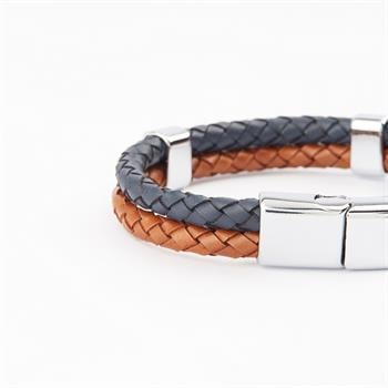 Çelik Deri Bileklik