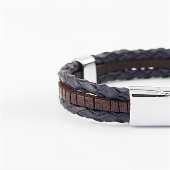 Çelik Deri Bileklik