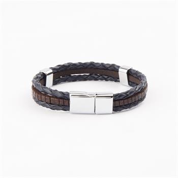 Çelik Deri Bileklik