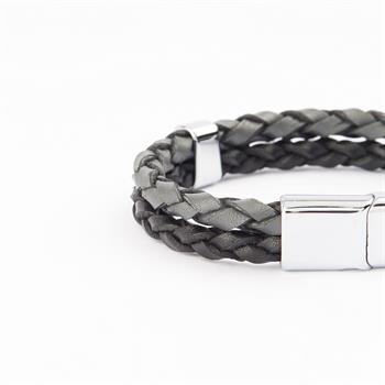 Çelik Deri Bileklik