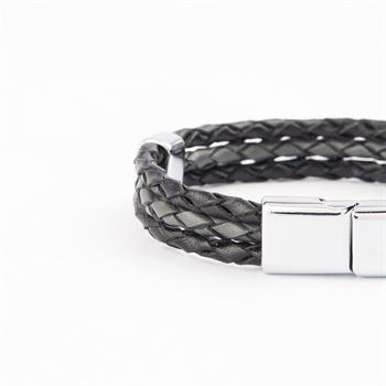 Çelik Deri Bileklik