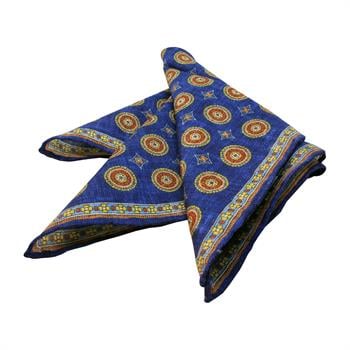 Çiçek Desenli Cep Mendili