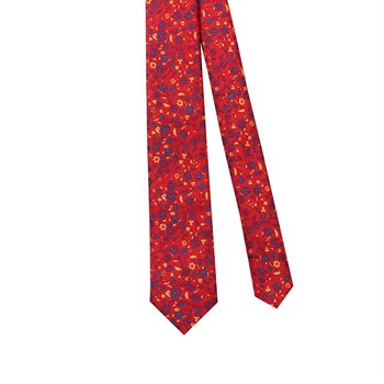 Çiçek Desenli Kravat