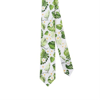 Çiçek Desenli Kravat
