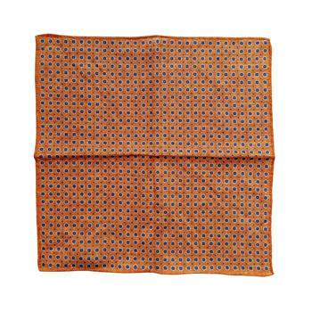 Cep MendiliCMC2809Çiçek Desenli Yün ve İpek Cep Mendili 