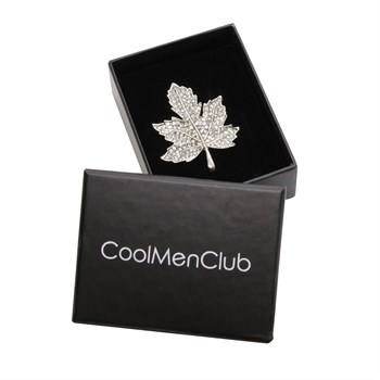 Çınar Yaprağı Yaka Broşu