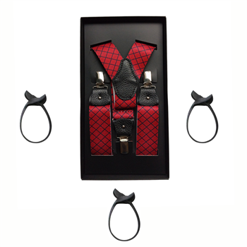 Çizgi Desenli Pantolon Askısı