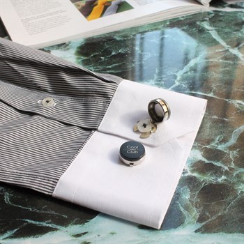 CoolMenClub Geçmeli Kol Düğmesi 