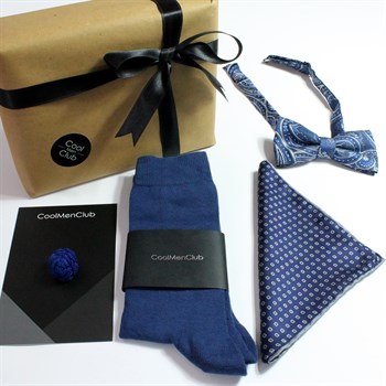 Çorap Cep Mendili Papyon Hediye Seti