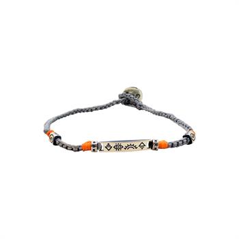 Desenli Gümüş Bileklik