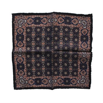 Desenli Yün Cep Mendili 