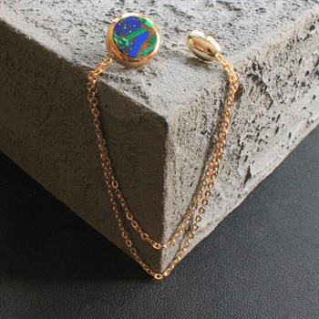 Doğal Taş Ceket Yaka İğnesi