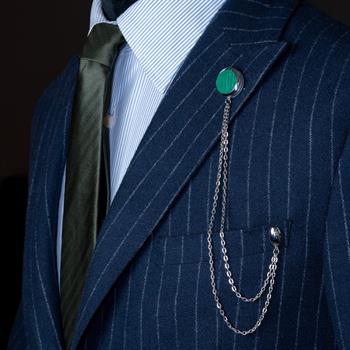 Doğal Taş Ceket Yaka İğnesi