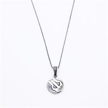 Eski Para Gümüş Kolye