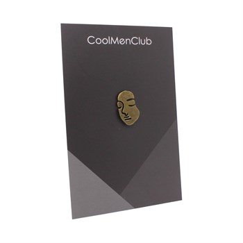 Face Pin Broş