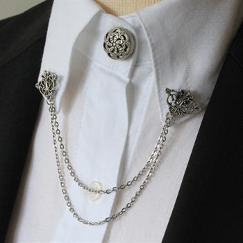 Figürlü Gömlek Yaka İğnesi