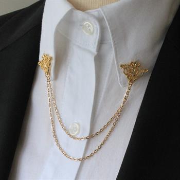 Figürlü Gömlek Yaka İğnesi