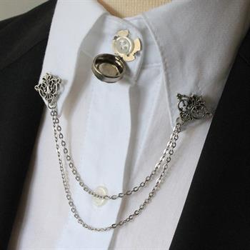 Figürlü Gömlek Yaka İğnesi