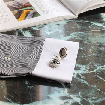 Geçmeli Kol Düğmesi 