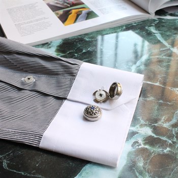 Geçmeli Kol Düğmesi 