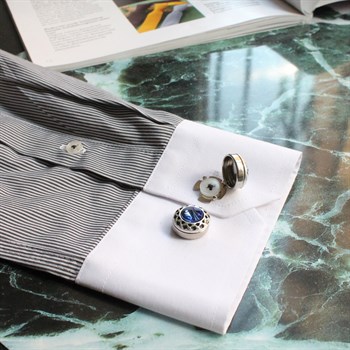 Geçmeli Kol Düğmesi 