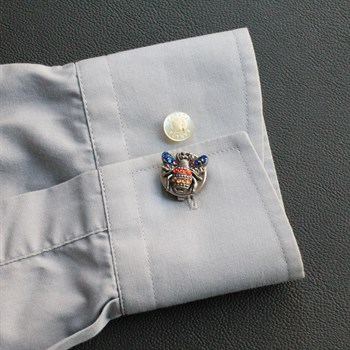 Geçmeli Kol Düğmesi 