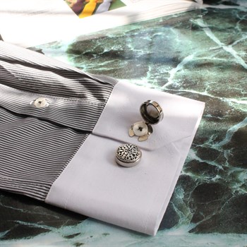 Geçmeli Kol Düğmesi 