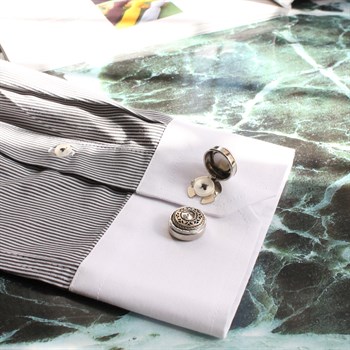 Geçmeli Kol Düğmesi 