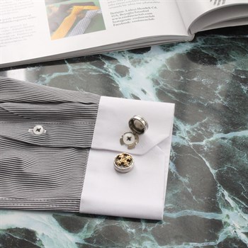 Geçmeli Kol Düğmesi 