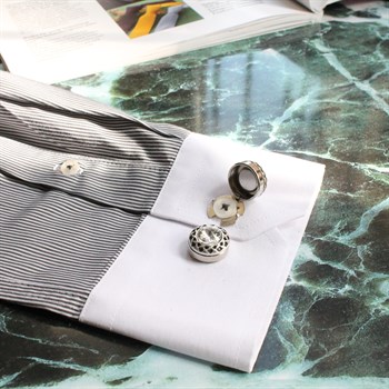 Geçmeli Kol Düğmesi 