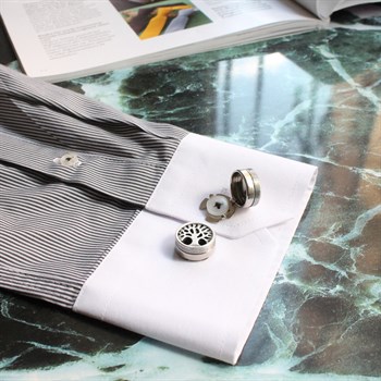 Geçmeli Kol Düğmesi 