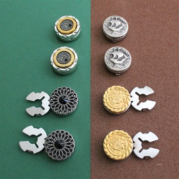 Geçmeli Kol Düğmesi 