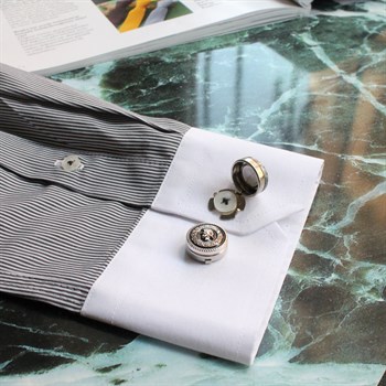 Geçmeli Kol Düğmesi 