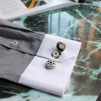 Geçmeli Kol Düğmesi 