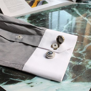 Geçmeli Kol Düğmesi 