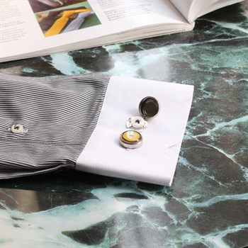 Geçmeli Kol Düğmesi 