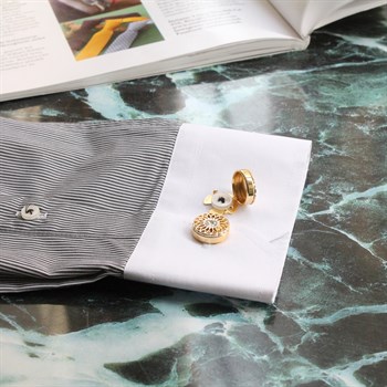 Geçmeli Kol Düğmesi 