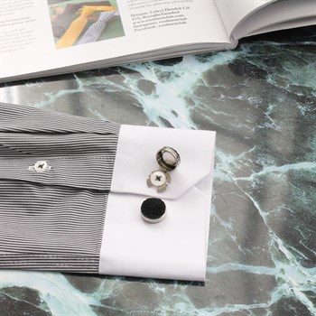 Geçmeli Kol Düğmesi 