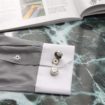 Geçmeli Kol Düğmesi 