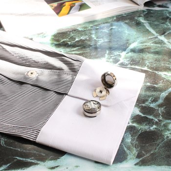 Geçmeli Kol Düğmesi 